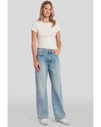 7 For All Mankind - Tess Trouser Frost - Lyst