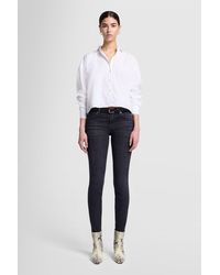 7 For All Mankind - The Skinny Slim Illusion Space - Lyst