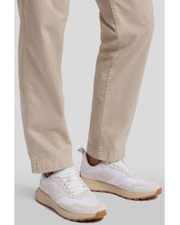 7 For All Mankind - Running Sneaker Leather & Nylon Mix White - Lyst