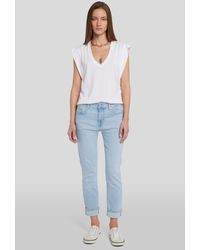 7 For All Mankind - Relaxed Skinny Slim Illusion Arise - Lyst