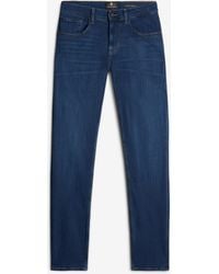 7 For All Mankind - Slimmy Tapered In Luxe Performance - Lyst