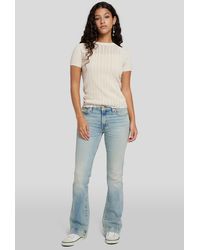 7 For All Mankind - Bootcut Tailorless Luxe Vintage Desert Sky With Trouser Hem - Lyst