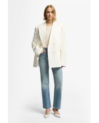 7 For All Mankind - Calie Straight Luxe Vintage Amuse Me - Lyst