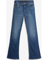 7 For All Mankind - Bootcut In Slim Illusion - Lyst
