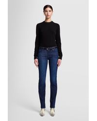 7 For All Mankind - Kimmie Straight B(air) Afternoon - Lyst