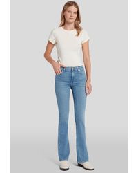 7 For All Mankind - Bootcut Slim Illusion Intro - Lyst