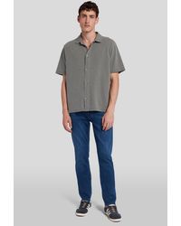 7 For All Mankind - Slimmy Luxe Performance Ocean Blue - Lyst