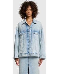 7 For All Mankind - Oli Trucker Sahara - Lyst