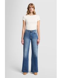 7 For All Mankind - Lotta Luxe Vintage Love Affair With Raw Cut - Lyst