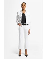 7 For All Mankind - Calie Straight Ankle Luxe Vintage Soleil - Lyst