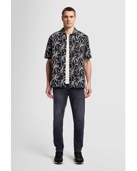 7 For All Mankind - Slimmy Tapered Stretch Tek Hyphen - Lyst