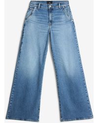 7 For All Mankind - Lotta Trouser Luxe Vintage Fancy With Carpenter Details - Lyst