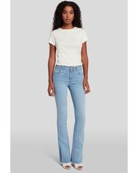 7 For All Mankind - Bootcut Tailorless B(air) Mirage With Side Slit - Lyst