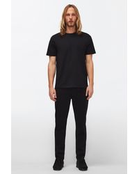 7 For All Mankind - Slimmy Tapered Luxe Performance Plus Color Black - Lyst