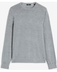 7 For All Mankind - Crewneck Pullover In Wool Blend - Lyst