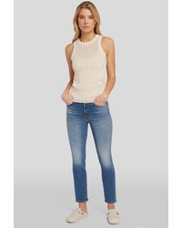 7 For All Mankind - Roxanne Ankle Luxe Vintage Panorama - Lyst