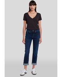 7 For All Mankind - Relaxed Skinny Slim Illusion Legendary - Lyst