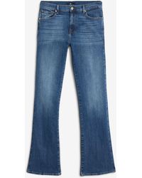 7 For All Mankind - Bootcut In Slim Illusion - Lyst