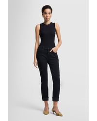 7 For All Mankind - Relaxed Skinny Slim Illusion Saturday Night - Lyst