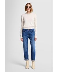 7 For All Mankind - Relaxed Skinny Slim Illusion Santa Monica - Lyst