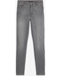 7 For All Mankind - High Waist Skinny Slim Illusion Luxe Bliss - Lyst