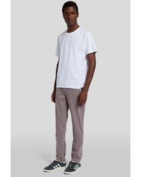 7 For All Mankind - Slimmy Tapered Luxe Performance Plus Color Mauve - Lyst