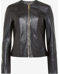 ted baker talia leather jacket