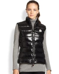 moncler black ghany vest moncler black ghany vest