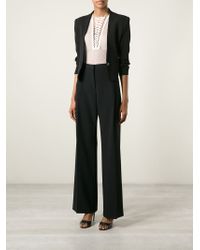 Givenchy Sheer Lace-up Body - White