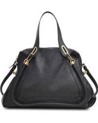 Chlo Large Baylee Satchel in Black | Lyst