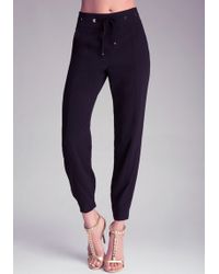 Bebe Straight Leg Pants For Women Up To 50 Off At Lyst Com