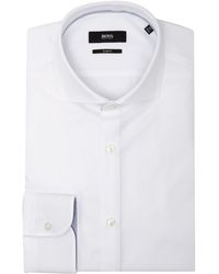 BOSS | Slim Oxford Shirt | Lyst