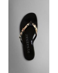 Burberry female sandals clearance