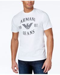 armani jean t shirt