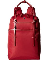 Victorinox Victoria Harmony 2-in-1 Convertible Laptop Backpack/should Bag - Red