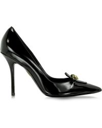 buy christian louboutin replica - Christian louboutin Miss Early Patent-Leather Pumps in Black | Lyst
