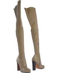 celine thigh high boots
