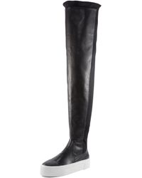 dkny knee high boots