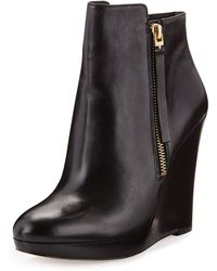 michael kors whitaker wedge boot