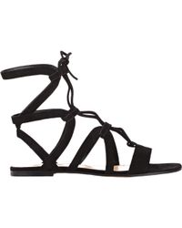Gianvito Rossi Ferah Gladiator Sandals - Black