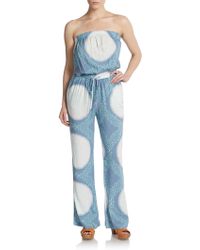 saks fifth avenue white jumpsuit