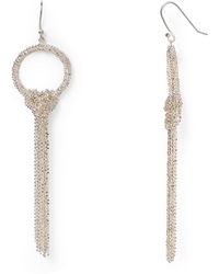 Ariana Rabbani 14k Rose Gold 0.10 Ct. Tw. Diamond Chain Drop Earrings ...