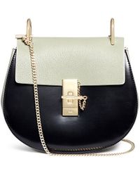 chloe leather handbags - Chlo Drew Leather Shoulder Bag in Brown (NUDE \u0026amp; NEUTRALS) | Lyst
