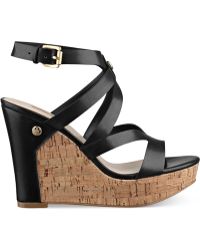 Guess Wedge sandals for Women - Up to 56% off at Lyst.com