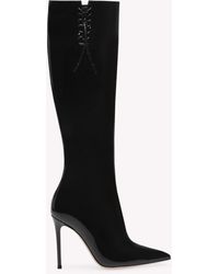 Gianvito Rossi - Avril Boot, Boots, , Patent - Lyst