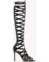 Gianvito Rossi - Catherine Gladiator, Boots, , Leather - Lyst