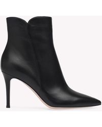 Gianvito Rossi - Levy 85, Booties, , Leather - Lyst