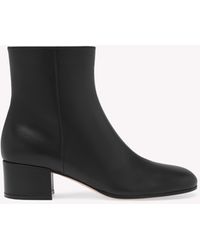 Gianvito Rossi - Joelle 45, Booties, , Leather - Lyst
