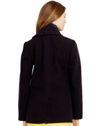 Polo Ralph Lauren Double-breasted Wool Pea Coat - Blue