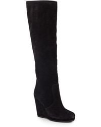 Women's Prada Wedge boots | Lyst